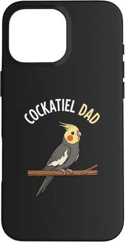 Vista 19 de Bird: Cockatiel Dad, Proud Parrot Parent Vibe Case for iPhone 16