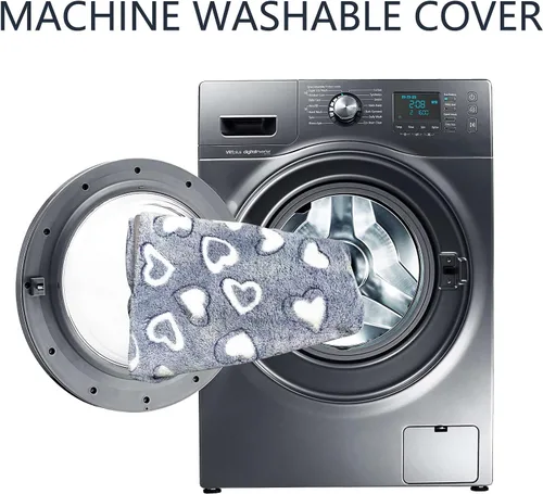 Vista 5 de VANKEAN Tapete reversible para cama de perro fresco y cálido para jaulas, elegante almohadilla con forro interior impermeable y funda extraíble