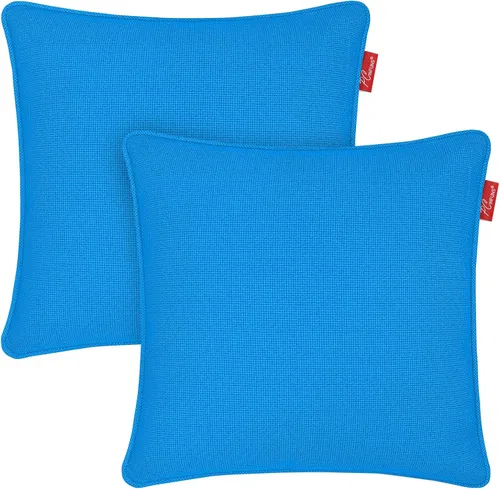 Vista 30 de Pcinfuns Almohadas lumbares para exteriores e interiores, almohada mullida repelente al agua, cojines lumbares decorativos para patio, hogar, sofá