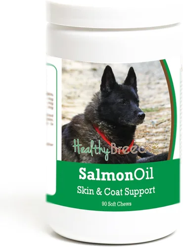 Vista 374 de Healthy Breeds Affenpinscher - Masticables suaves de aceite de salmón, 90