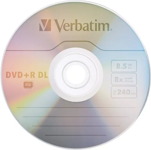 Vista 2 de Verbatim DVD+R DL 8.5GB 8X con superficie de marca - 50pk husillo, 50 - Disco