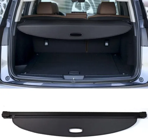 Vista 16 de Cubierta de carga para Land Rover Discovery 3 LR3 2005-2008 2009 y para Discovery 4 LR4 2010-2015 2016 Accesorios Cubierta de seguridad retráctil