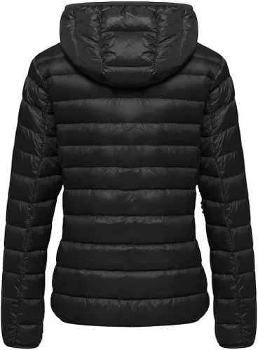Vista 2 de Wantdo - Chaqueta de plumón corto con capucha para mujer
