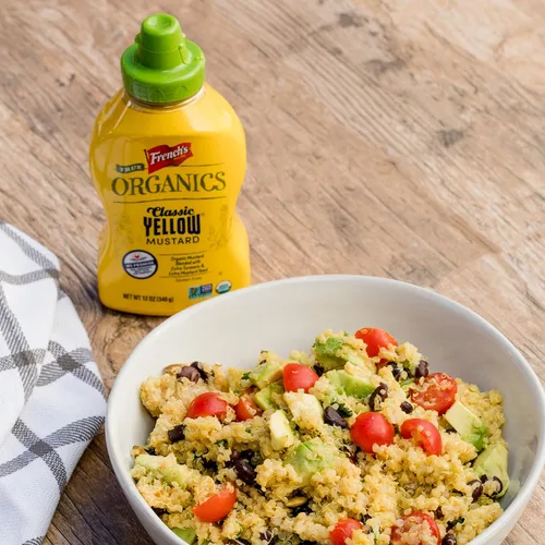 Vista 6 de French's True Organics Classic - Mostaza amarilla, 12 onzas