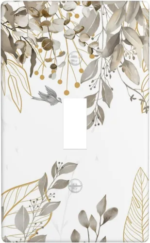 Vista 17 de Placa decorativa de pared eléctrica decorativa con bandera estadounidense, escopeta de doble palanca, placa de cubierta de interruptor de luz de 2