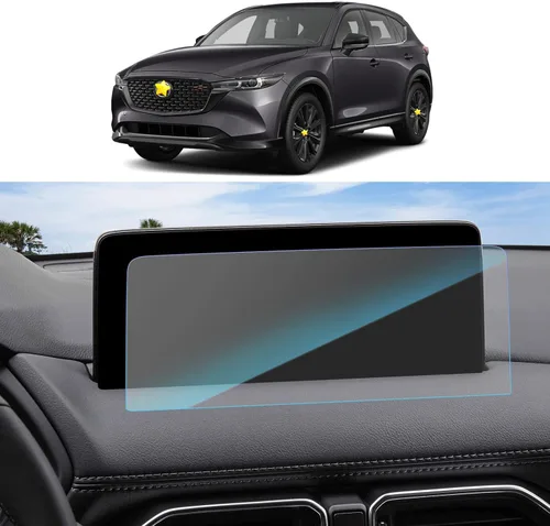 Vista 8 de SKTU Protector de pantalla para Mazda CX-5 2021-2025, Mazda CX-9 2021-2023 de 10.25 pulgadas de navegación 2024 2025 CX5, accesorios de alta