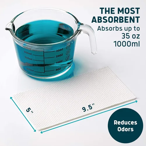 Vista 2 de Lunderg Almohadillas de comodidad superabsorbentes, paquete de 250 unidades de grado médico, para fundas de cama desechables, silla de inodoro
