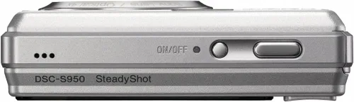 Vista 4 de Sony Cybershot DSC-S950 Cámara digital de 10MP con zoom óptico 4x con estabilización de imagen de disparo súper constante (plata)