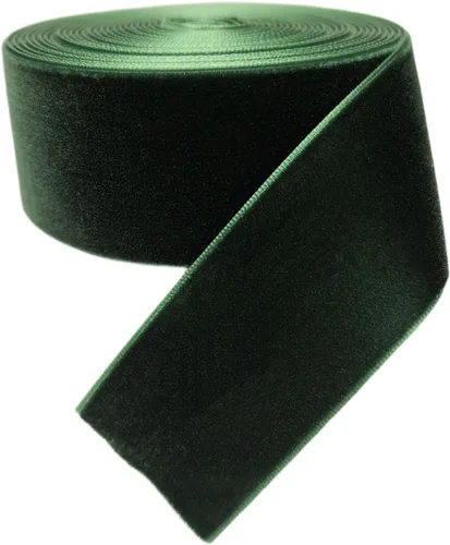 Vista 86 de Chenkou Craft 5 yardas de cinta de terciopelo para decoración navideña y embalaje artesanal