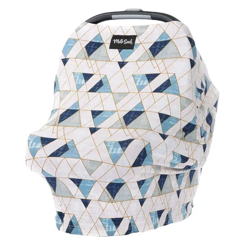 Vista 12 de Milk Snob Original Cubierta 5-en-1 - Privacidad añadida para la lactancia, asiento de coche para bebé, portabebés, cochecito, silla alta, carrito