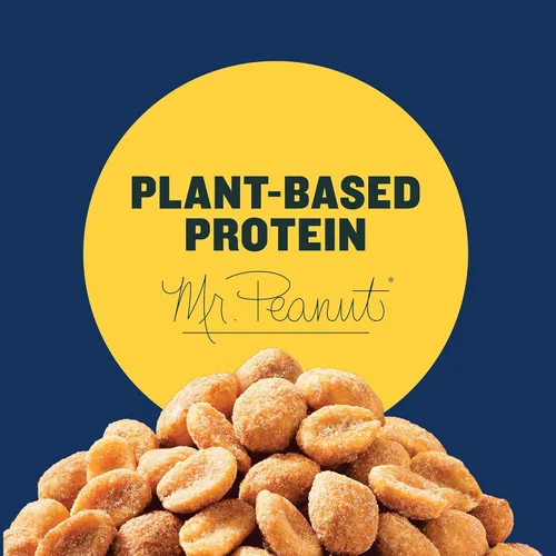 Vista 6 de Planters Cacahuetes tostados con miel, caja de 10 unidades, paquetes de 1 oz, paquete de 6