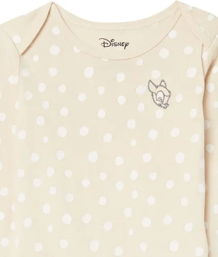 Vista 5 de Tienda Essentials Disney Marvel Star Wars Body de manga larga para bebé princesa, paquete de 5