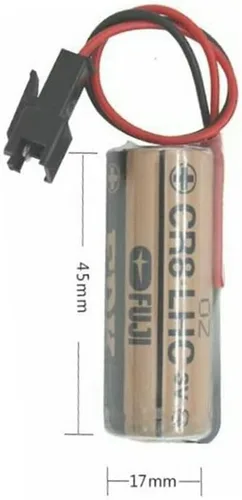 Vista 9 de Batería de litio Fuji FDK CR8.LHC 3V 3000mAh para baterías automáticas TOTO TH559EDV410R de control industrial