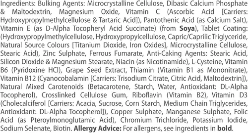 Vista 5 de Vitabiotics, Perfectil Triple Active, nutrientes esenciales para ayudar a mantener una piel, cabello y uñas saludables, cajas de 30