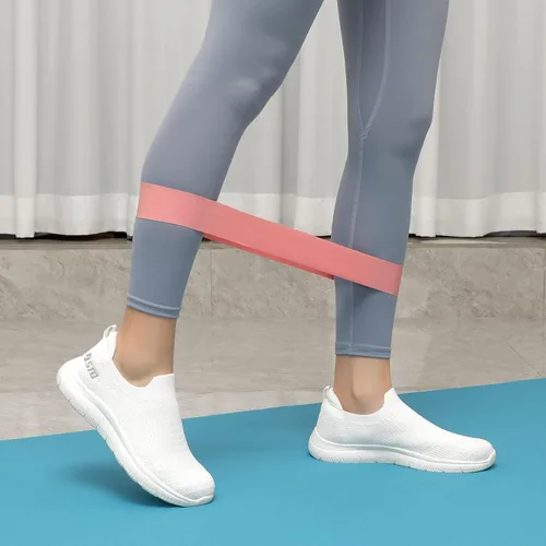Vista 8 de STQ Zapatos para caminar para mujer, con soporte de arco, cómodos, ligeros, sin cordones, con espuma viscoelástica