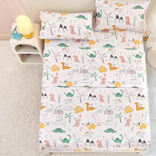 Vista 33 de Yibeizi - Juego de sábanas con diseño de avión para niños, tamaño individual, estampado camuflaje verde, sábanas de microfibra con bolsillo