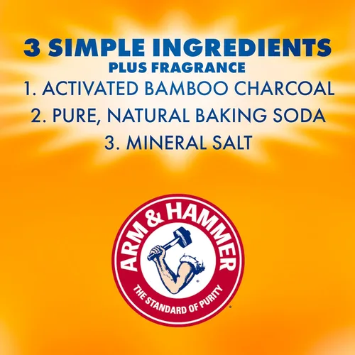 Vista 5 de Arm & Hammer Essentials - Recipiente desechable absorbente de humedad y eliminador de olores, Frescura de Lino, 1 libra, paquete de 3, atrae