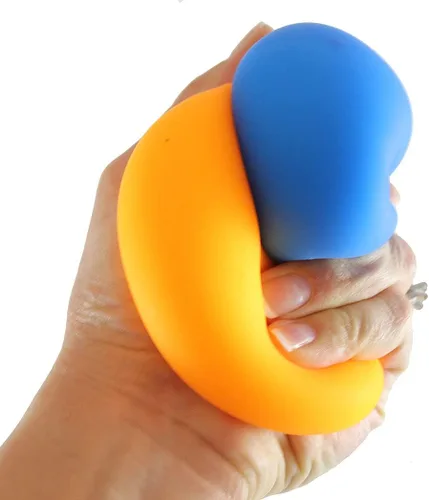Vista 6 de 4 bolas elásticas súper suaves rellenas de Doh – Ultra Squishy y moldeable relajante sensorial Fidget Dough Stress Toy
