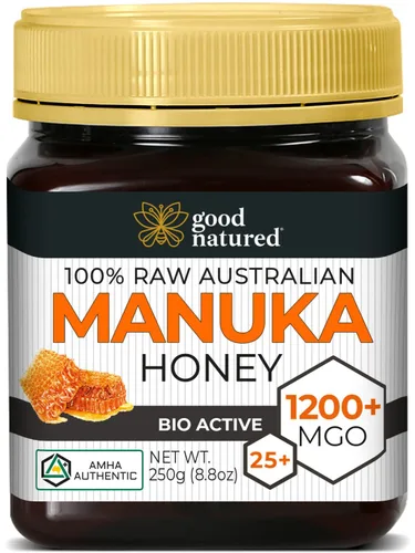 Vista 8 de Miel de manuka cruda certificada MGO 100+ / 6+ Manuka con actividad antibacteriana - (NPA 6+) 500g (1.1lb) por Good Natured