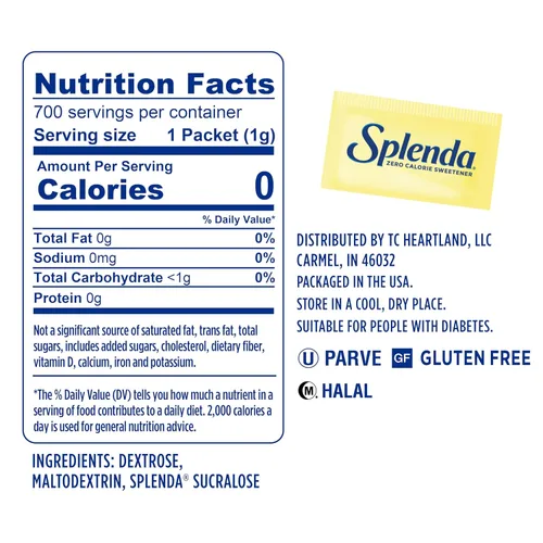 Vista 4 de Edulcorante sin calorías de Splenda, en sobres, 200411, 1, 1