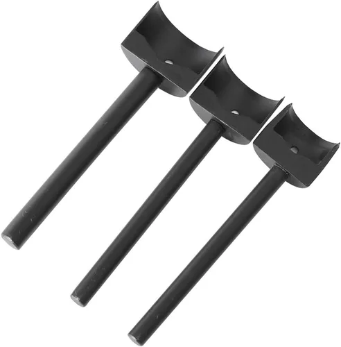 Vista 5 de Herramienta de correa de perforación en forma de arco para manualidades, de cuero, para manualidades, para cinturón, cartera, bolsa de extremo