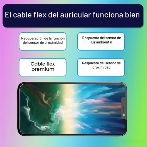 Vista 5 de Reemplazo del cable flexible del auricular para iPhone 13