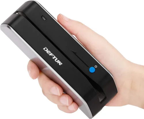 Deftun Bluetooth MSR-X6(BT) MSRX6BT Lector de tarjetas de rayas codificador mini portátil