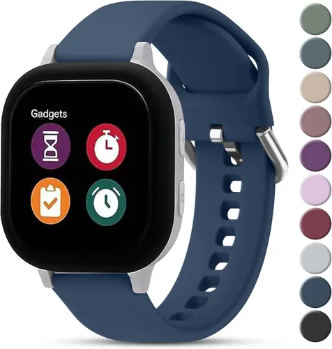 Vista 18 de Meliya - Correa de silicona de repuesto para reloj Gizmo Watch 3 2 1/Gabb Watch, Correa de reloj Gizmo Watch 20 mm suave impermeable de repuesto