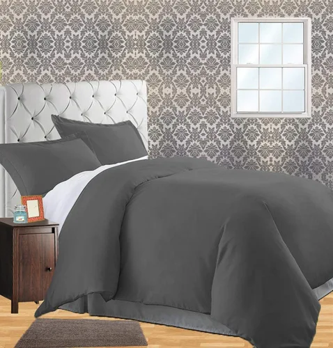 Vista 7 de CELINE LINEN Juego de funda de edredón de 3 piezas resistente a las arrugas y a la decoloración, protege y cubre tu edredón/inserto de edredón