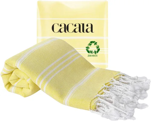 Vista 34 de Cacala Toallas de cocina 100% algodón turco, altamente absorbentes, suaves, de secado rápido, con lazo para colgar, para gimnasio, yoga, baño