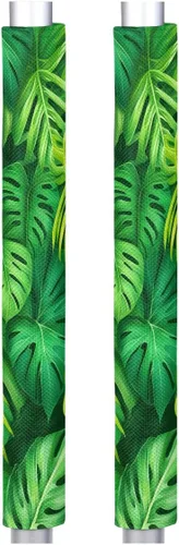 Vista 34 de Pardick Juego de 2 fundas para mango de puerta de refrigerador de otoño Hojas de otoño Lavables Fundas para nevera, lavavajillas, microondas, horno