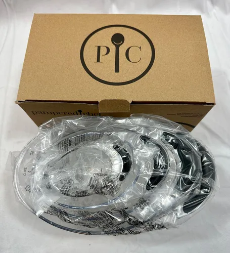 Vista 2 de Pampered Chef Juego de tazas medidoras de fácil lectura #100193