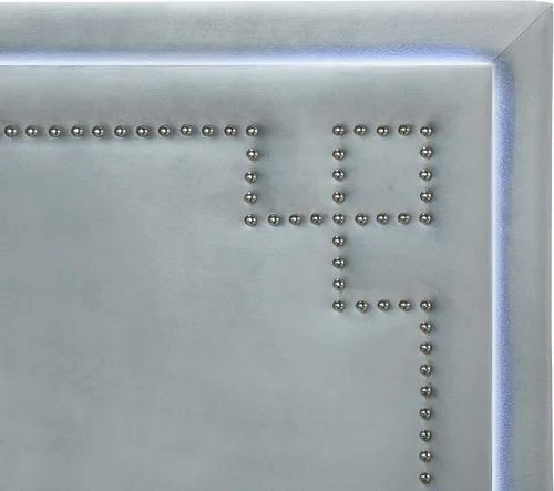 Vista 60 de Elegante cama con plataforma tapizada de terciopelo de tamaño Queen con cabecero, para niños, niñas y adolescentes (beige @cabecero/, Queen)