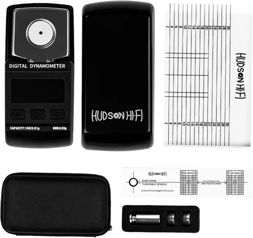 Hudson Hi-Fi Kit de alineación de cartuchos de tocadiscos - The Audiophile Purists Juego de configuración de cartuchos LP perfeccionado de 3 piezas.