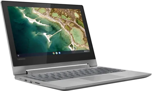 Vista 3 de Lenovo Flex 3 Chromebook convertible 2 en 1, pantalla táctil HD de 11.6 pulgadas, CPU MediaTek MT8173C, 4 GB de RAM, 32 GB eMMC, gráficos PowerVR