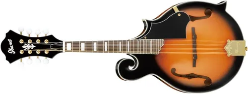 Vista 4 de Ibanez Mandolina M522S - Sunburst marrón de alto brillo