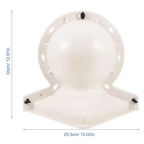 Vista 3 de UKCOCO Molde de bola de Feng Shui Decoración Ornamento Jardín Plinto Base Moldes Césped Columna Romana Modelos de Plástico Balaustrada Molde