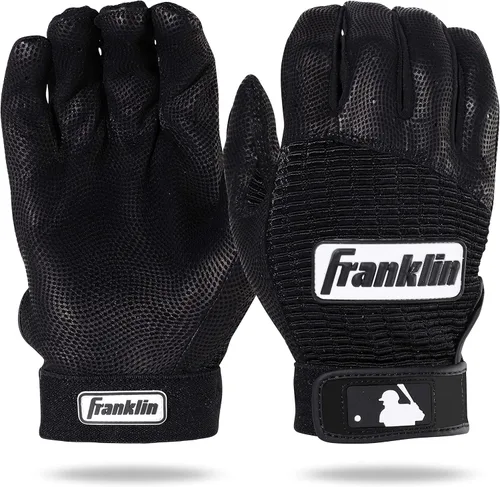 Franklin Sports MLB Guantes de Bateo de Béisbol – Guantes de Bateo Pro Classic para Béisbol + Sóftbol – Pares de Guantes de Bateo para Hombres