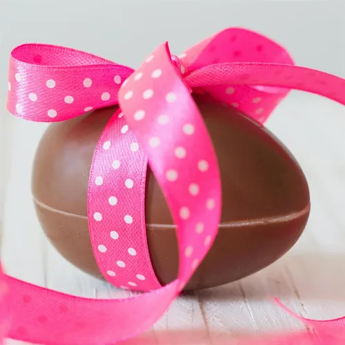 Vista 6 de Cybrtrayd Molde de huevo para chocolate/caramelo de 2 libras con instrucciones exclusivas para moldear chocolate con derechos de autor de Cybrtrayd