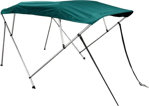 Vista 12 de SavvyCraft Cubierta para barco Bimini de 4 arcos, color beige, 4 arcos de 96 pulgadas de largo, 54 pulgadas de alto, 67 a 72 pulgadas de ancho