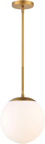 Vista 7 de WAC Lighting dweLED, Niveous 7in LED colgante 2700K en latón envejecido