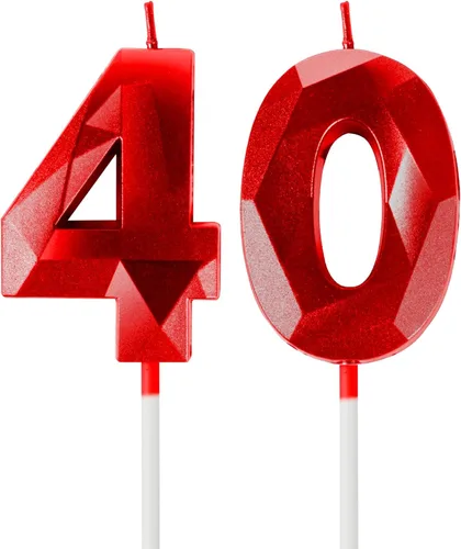 Vista 315 de Velas Número 1, Velas de Primer Cumpleaños, Vela Roja de Feliz Cumpleaños para Pastel, Decoraciones de Cobertura de Pastel de Diseño 3D para Niñas