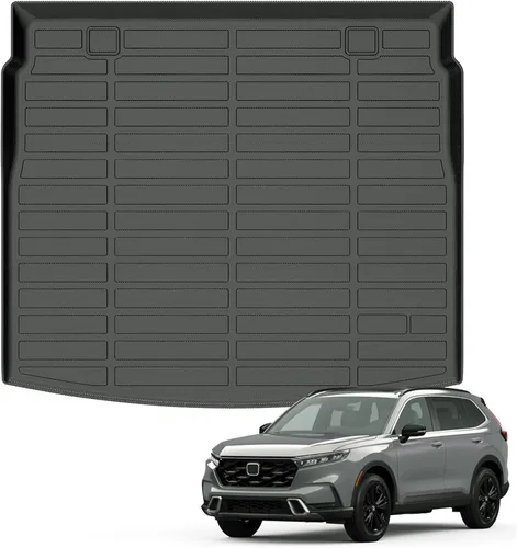 Vista 24 de Auxko Alfombrillas para todo tipo de clima, aptas para Honda CR-V 2017-2022, forros de elastómero termoplástico, accesorios para todas