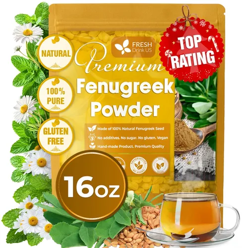 Vista 53 de FreshDrinkUS, 105 bolsas de té de hoja de laurel premium, 100% natural y puro de hojas de laurel. Té de hierbas de laurel de hojas sueltas.