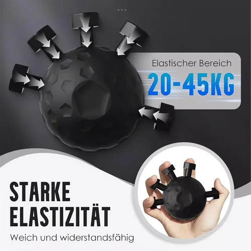 Vista 2 de Glitzgrip Arm Builder 2025 - Fortalecedor de bola de antebrazo y agarre de dedo, pelotas de ejercicio para fortalecer la muñeca, guitarra y agarre