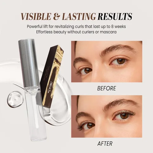 Vista 2 de Dolly's Lash Premium - Botella de pegamento para extensiones de pestañas (0.2 onzas líquidas), natural, de larga duración, fijación fuerte