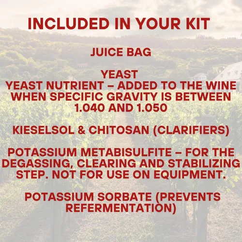 Vista 3 de Master Vintner - Kit de vinificación para principiantes Cabernet Sauvignon