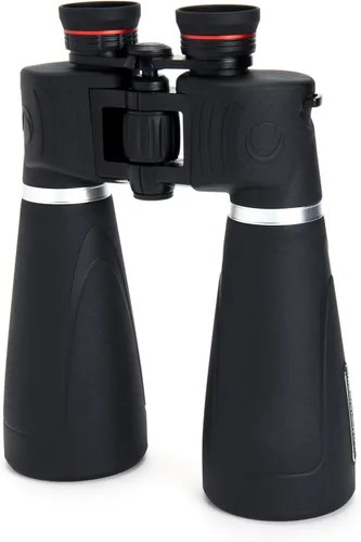 Vista 4 de Celestron Binoculares SkyMaster Pro de 15 x 70 para astronomía y telescopio de puntero de estrellas 51630, negro