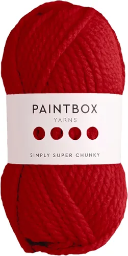 Vista 17 de Paintbox Yarns Simply Super Chunky Yarn 3.53oz (100g), 66 Yards (60m) - Lana Blanca Champán para Ganchillo o Tejer - Suave, Acogedora para Mantas