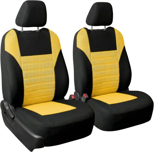 Vista 19 de Fundas de malla 3D de primera calidad para asiento de auto, camión o caravana, de FH GROUP (FH-FB068115), Gris